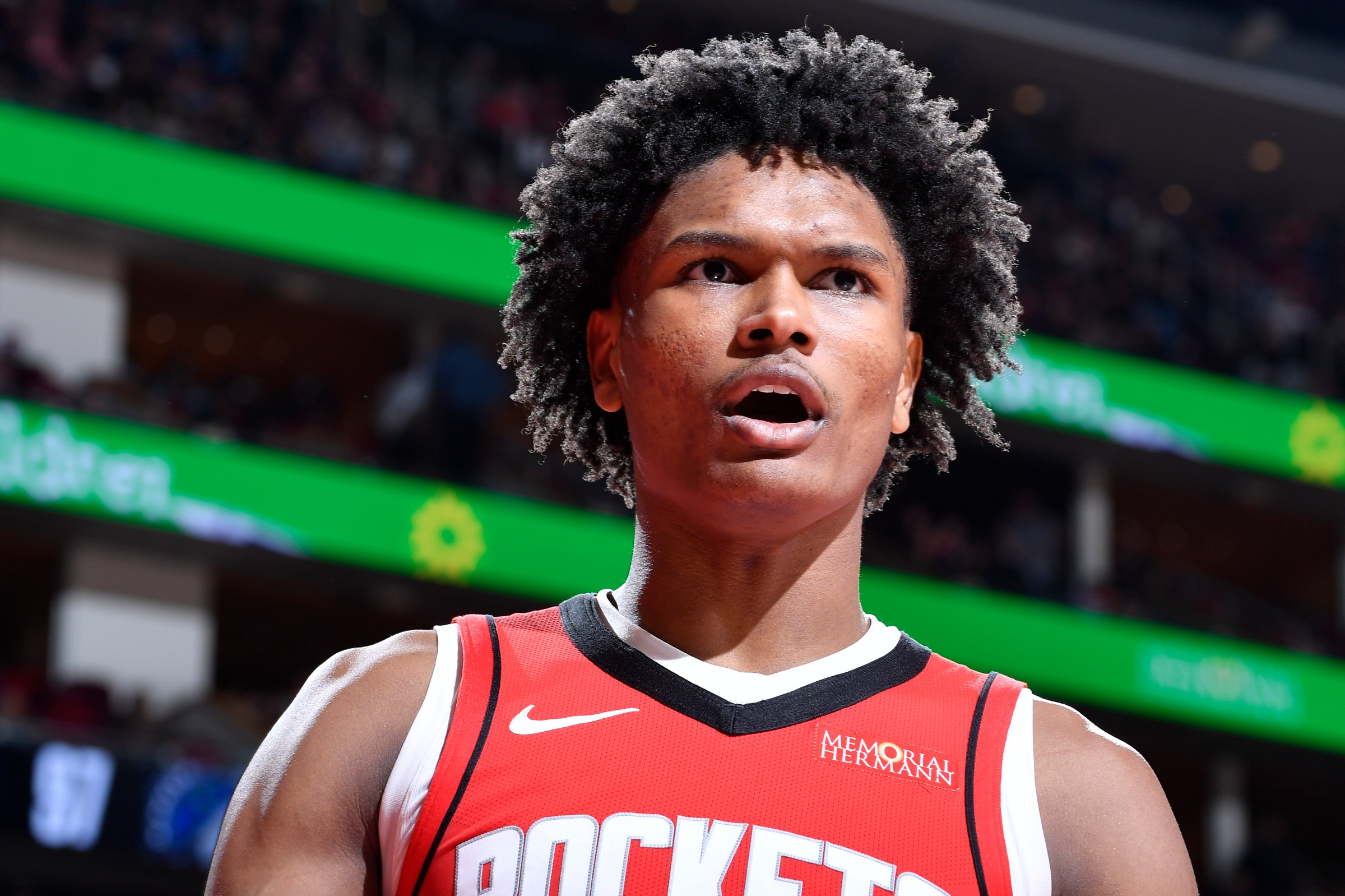 Rockets finding right role for Amen Thompson