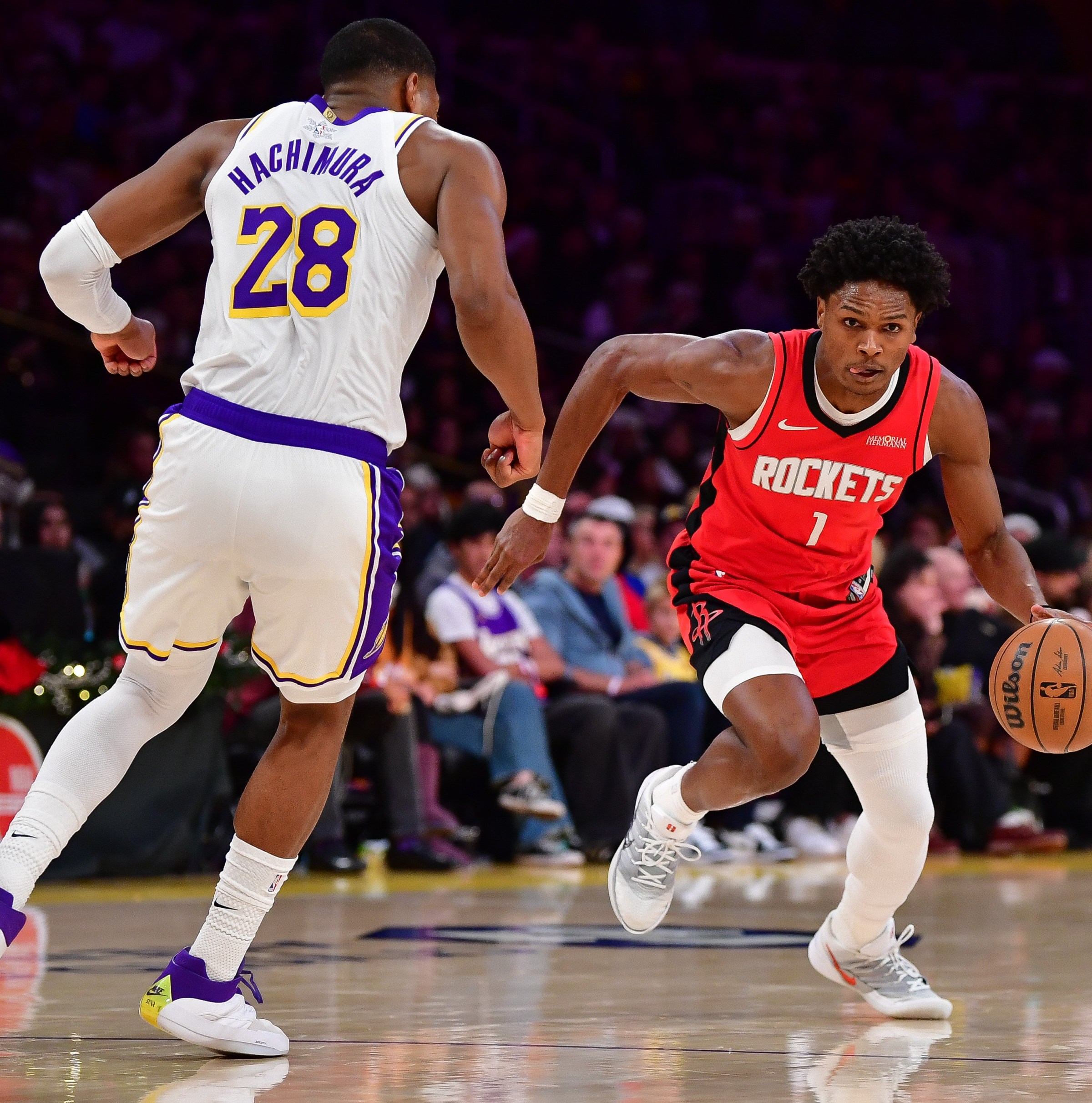 Rockets spoil Christmas for the Lakers and win big 119-96