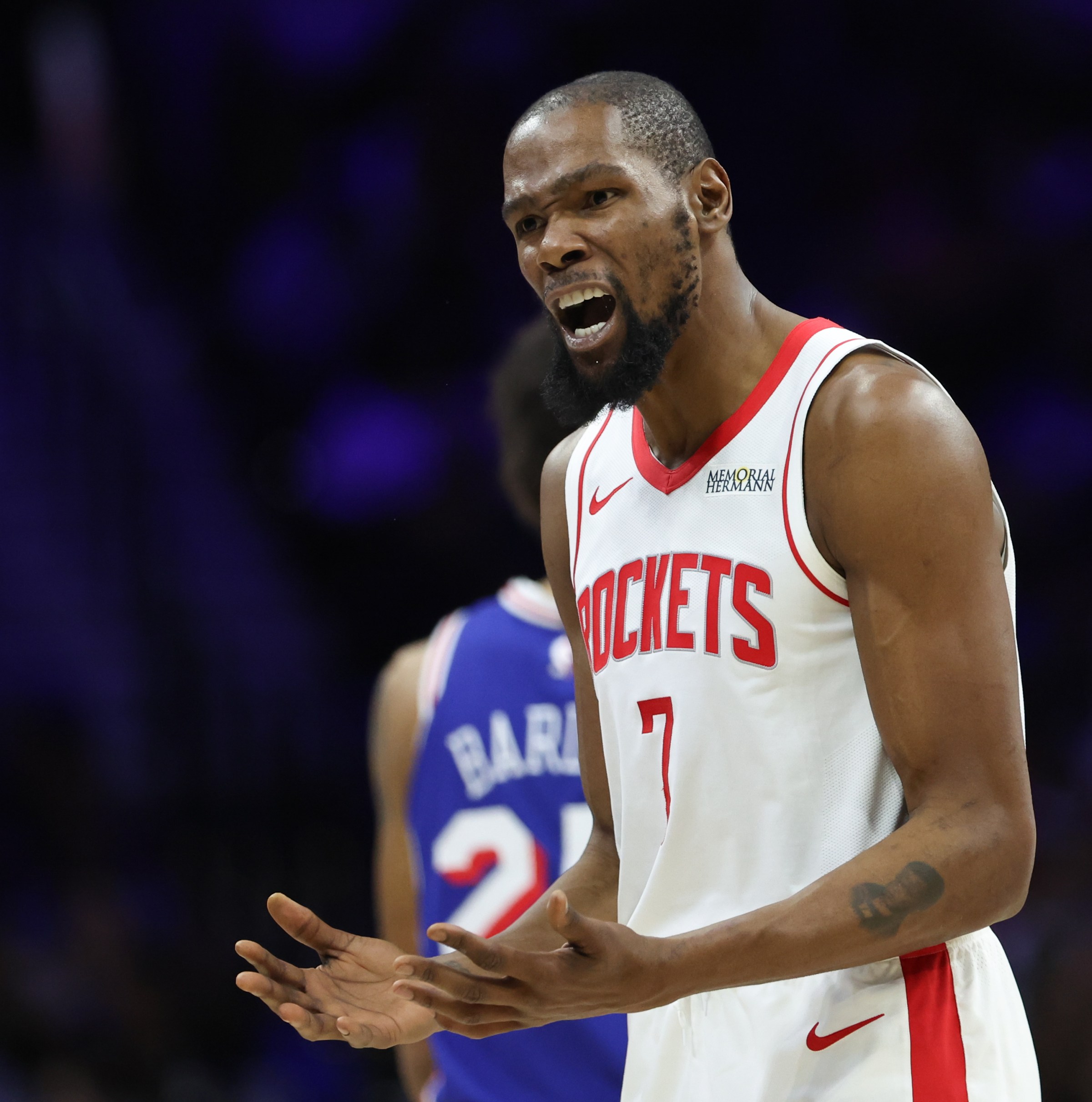 Rockets road woes continue in a 128-122 loss to the 76ers in OT