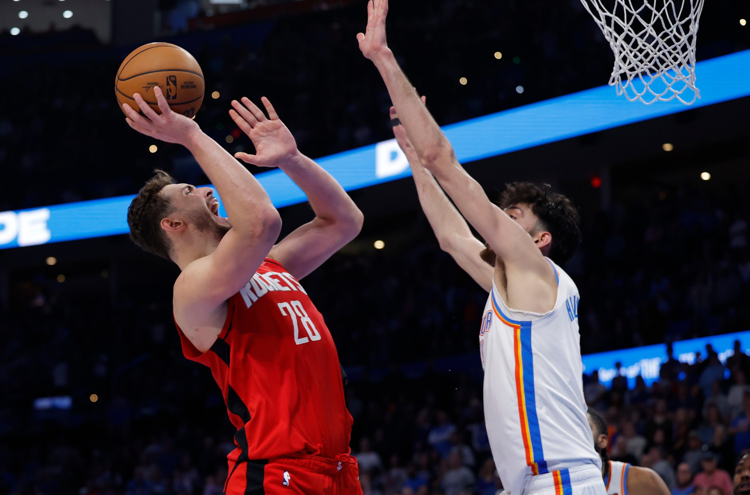 Rockets down Thunder 112-106 behind Alperen Sengun’s triple double